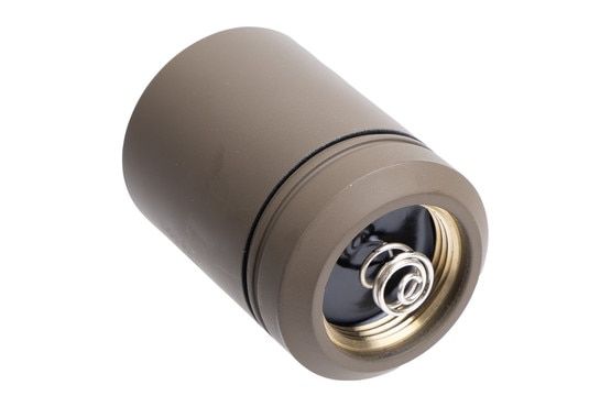 Arisaka Malkoff E2XT Light Head in FDE features aluminum construction.